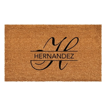 Calloway Mills 110842436 Hernandez Personalized Doormat 24" x 36"