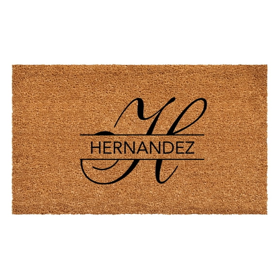 Calloway Mills 110841729 Hernandez Personalized Doormat 17" x 29"