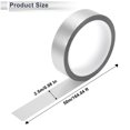 thumbnail image 4 of Unique Bargains 1 Roll Universal Air-Release Adhesive Pinstripe Tape Matte Silver Tone 0.98"x164.04ft, 4 of 6