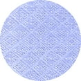 thumbnail image 1 of Ahgly Company Indoor Round Oriental Blue Industrial Area Rugs, 7' Round, 1 of 4