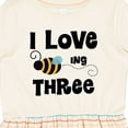 thumbnail image 4 of Inktastic 3rd Birthday Bee Girls Toddler Dress, 4 of 5