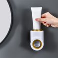 thumbnail image 5 of RuiJiao Toothpaste Dispenser Wall Mounted for Bathroom Automatic Toothpaste Squeezer for Kids and Adult, 5 of 6