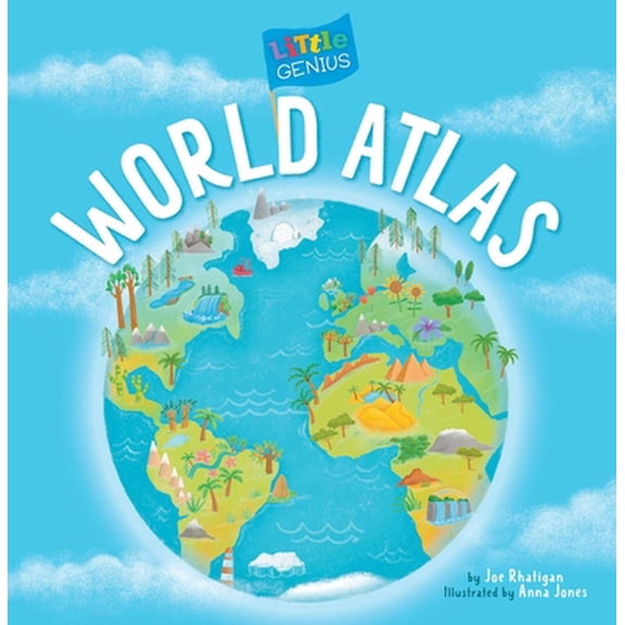 Pre-Owned Little Genius World Atlas (Board book) 1953344224 9781953344229