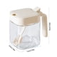 thumbnail image 3 of Frasco de Especias de Vidrio con Tapa Hermética de Apertura Rápida – Mantiene las Especias Frescas y Secas, Tamaño Compacto para Uso en Cocina o al Aire Libre, Acceso Fácil con una Mano., 3 of 6