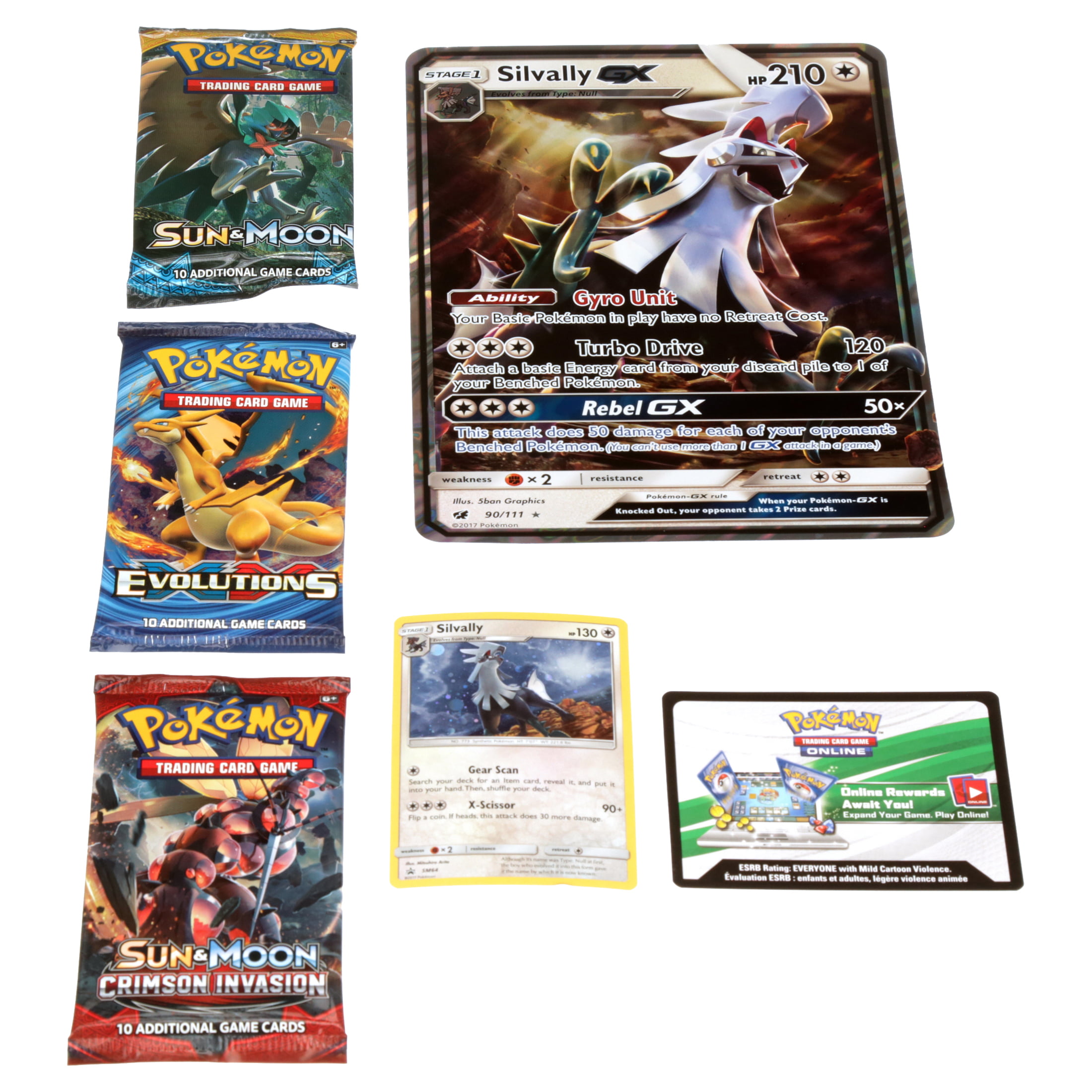 Pokémon SWORD & SHIELD 10 Card Booster Blister TYPE NEW for sale online NULL & SILVALLY 