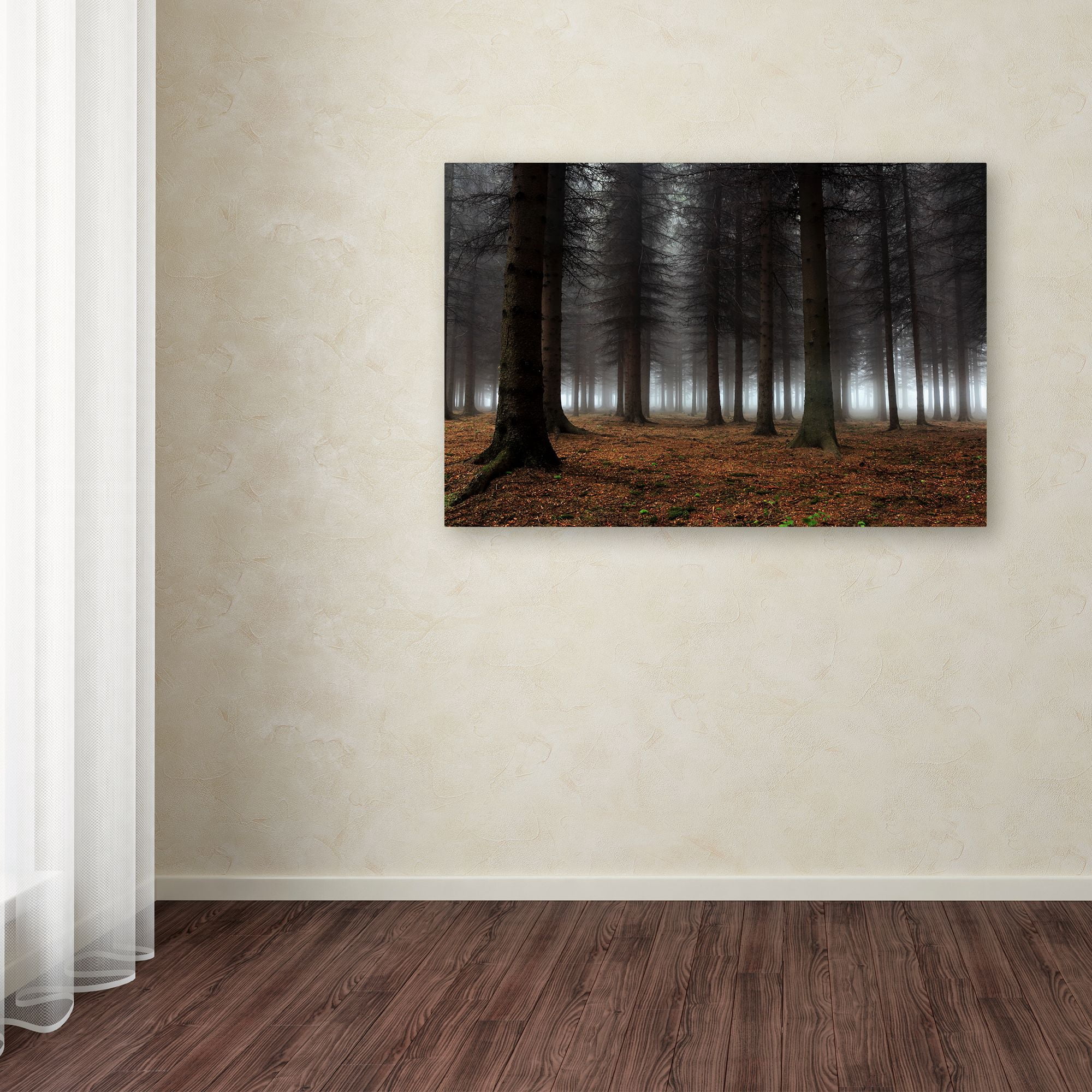 Trademark Fine Art 'Place Of Silence' Canvas Art by Dragisa Petrovic