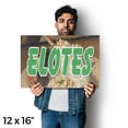 thumbnail image 4 of Elotes Vinyl Decal 5 Pack of 12 Inch x 16 Inch Weatherproof Heavy-Duty Adhesive Backing | Mexican Street Corn, Food Stalls, Authentic Flavors | Made in USA, 4 of 6