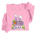 thumbnail image 1 of EGNMCR Easter T-Shirts Imprimés pour Femmes T-Shirts Graphiques pour Femmes Chemises pour Femmes T-Shirts à Col Rond pour Femmes Haut à Manches Longues Imprimé Easter Chandails T-Shirts pour Femmes, 1 of 5