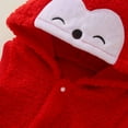 thumbnail image 6 of SDJMa Baby Boys Girls Hooded Cotton Vest Winter Lightweight Sleeveless Cute Red Fox Button Jacket With Pocket, 6 of 9