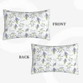 thumbnail image 2 of Fuzoiu Lavender Flowers Print Fuzzy Pillowcases, Super Soft Pillow Case Cover with Zipper for Bedroom, Sofa, Couch,Cozy Pillow Shams for All Seasons-20"x30", 2 of 6