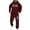 D-Wine, variant on TIANZEN Men's Casual Hoodie Sweatsuit Set Loose Fit Printed Pullover Hooded Sweatshirt With Jogger Pants For Autumn Winter Daily Wear Mens Suit Jacket Tie Tuxedo Suit Men