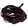 thumbnail image 1 of Cordón de cuero suave Cuerda de gamuza Cuerda trenzada Cordón Artesanía Joyería DIY Marrón oscuro Sunnimix Cordón de gamuza para hacer joyas, 1 of 7