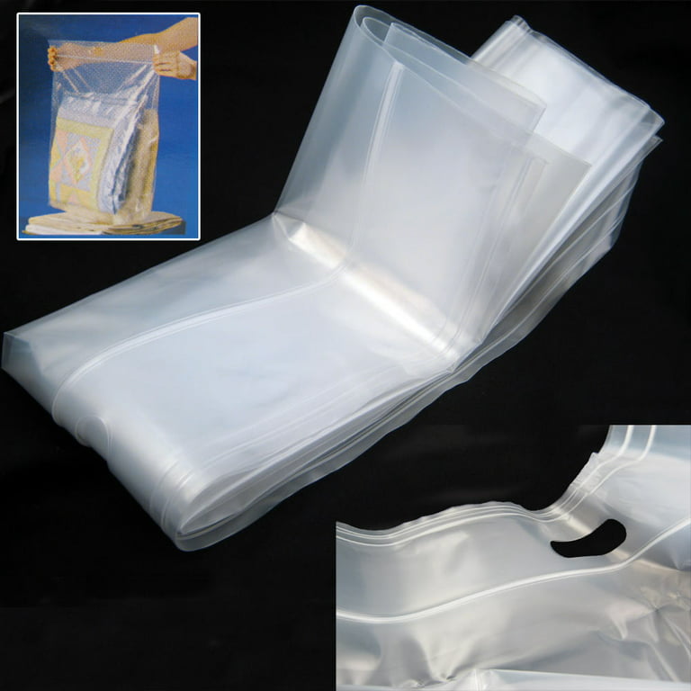 ATB 5 Poly Bags XXL Extra Large Plastic 24x20 Heavy Duty Clothes Protect Storage