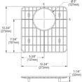thumbnail image 5 of Elkay Stainless Steel 11-1/2" x 11-1/2" x 1" Bottom Grid, 5 of 5