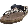 thumbnail image 1 of Mephisto Women's Helen Mix Navy Leather Sandal - 7 M, 1 of 3
