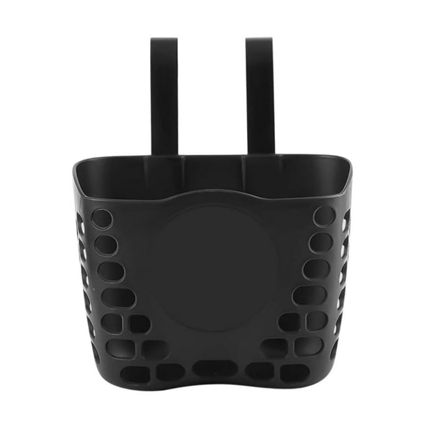 Cesta de bicicleta para niños y niñas, ligera, bonita y decorativa. Negro