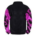 thumbnail image 3 of WXLWZYWL Mens Sweatshirt Fleece Lined Camo Pullover V Neck Zipper Long Sleeve Blouse with Pockets Dressy Winter Warm Sweatshirt, 3 of 3
