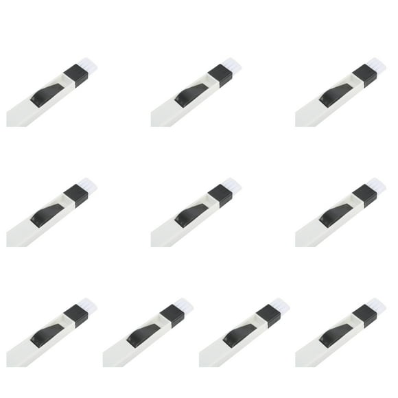 Wosthever Slots Cleaning Brush with Detachable Dustpan Folding Remover Dust In1 Washable 2 Brushes for Cranny Window Groove Gaps Using 10piezas