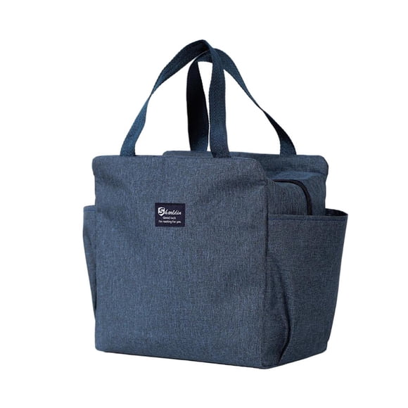 Bolsa De Almuerzo Con Aislamiento Duradero Bolsa De Mano Abierta De Par En Par Resistente Al Agua Caja De Almuerzo Reutilizable Para La Escuela De Oficina Al Aire Libre Scienceny AP007880-04