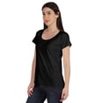 thumbnail image 4 of Inkmeso T-Shirt Basique Col Rond Manches Courtes en Coton Uni pour Femmes, 4 of 8