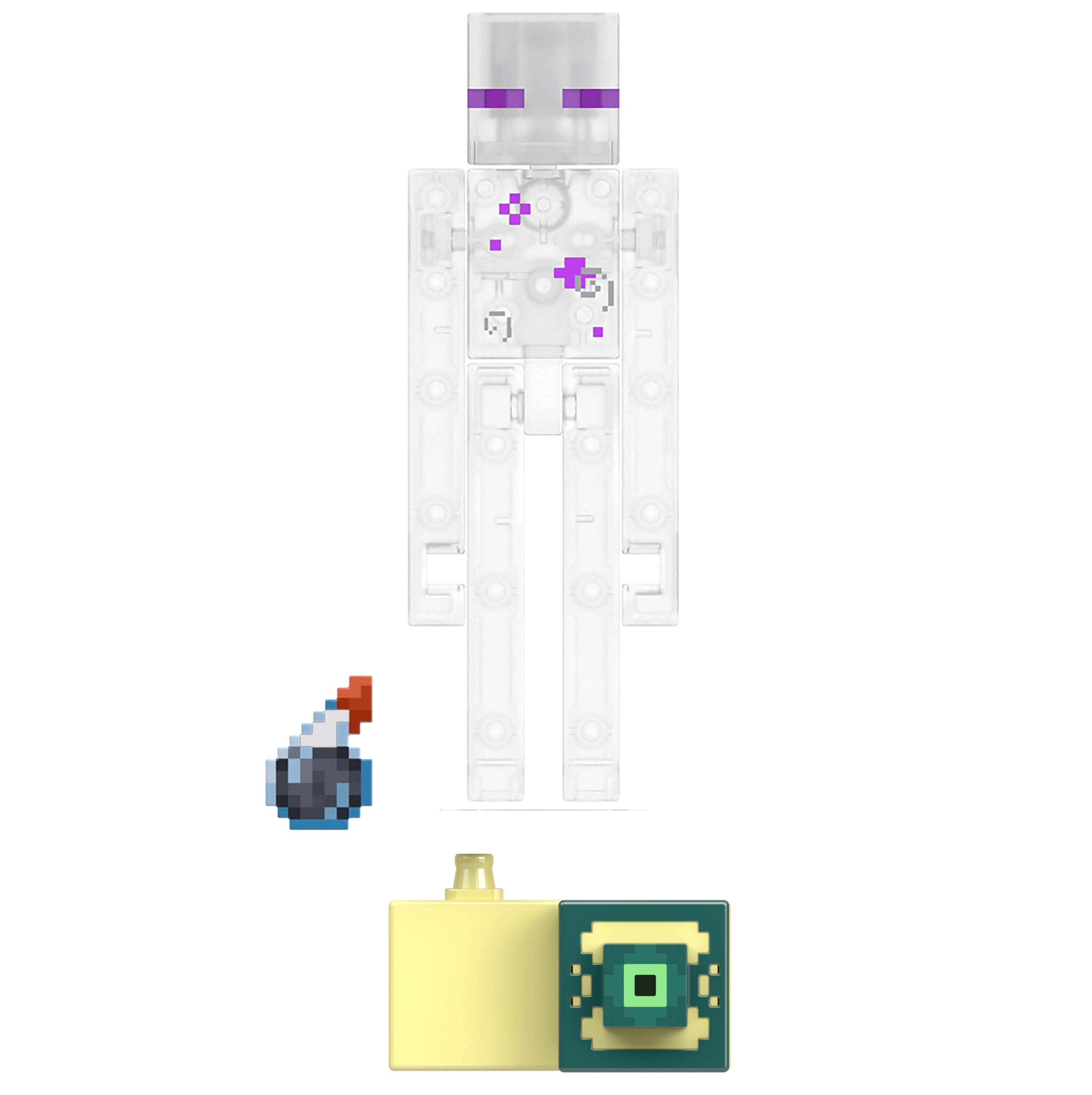 Minecraft Enderman Action Figure, 3.25-in, with 1 Build-a-Portal Piece –  Square Imports