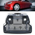 thumbnail image 4 of Power Distribution  Car Junction Block Distribution Block Zinc Alloy Trailer Plug 1/0 Gauge In To 4 Gauge Out For Car Power Terminal Strip Block, 4 of 8