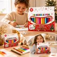 thumbnail image 4 of 3D Relief Art Pen Set of 12, Christmas-Themed Puffy Paint Pens, Works on Different Surfaces for Drawing and Coloring, 4 of 6