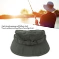 thumbnail image 4 of Sombrero Boonie, Sombrero De Cubo De Tela Oxford De Ala Corta Con Hebilla Ajustable Con Diseño De Cierre Para Pesca, Camping, Actividades Al Aire, 4 of 7
