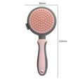 thumbnail image 3 of Cepillo de pelo para mascotas Cepillo de masaje de doble cara para eliminar el pelo flotante (rosa) Likrtyny Para estrenar, 3 of 8
