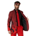thumbnail image 3 of Suitmeister Devil Red Mens Suit, 3 of 7