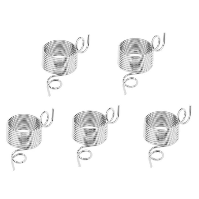 Ring Type Knitting Tools Yarn Spring Guides Wear Thimble Finger Thimble 5PC