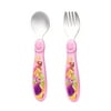 Disney Princess Easy Grasp Fork & Spoon, Toddler Flatware