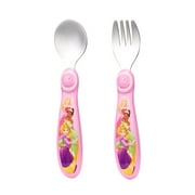 Disney Princess Easy Grasp Fork & Spoon, Toddler Flatware