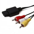 thumbnail image 2 of Cable A/V de 1,8 m para SNES/N64/Gamecube, vídeo compuesto y audio, negro, 2 of 4