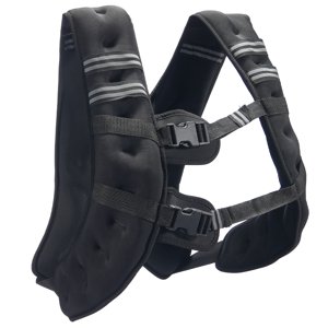 KFFKFF 30 lb Adjustable Weighted Vest with Reflective Stripes