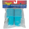 thumbnail image 1 of DC Comics Wonder Woman Logo 2oz Disposable Plastic Mini Cups | 20 Pack, 1 of 2