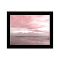 thumbnail image 3 of Pink Beach Emotions Black Framed Print Wall Art, 3 of 11