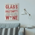 thumbnail image 2 of Stupell Industries Wine Glass Funny Word Kitchen Dining Room Wood Texture Word Design Canvas Wall Art by Stephanie Workman Marrott, 2 of 6