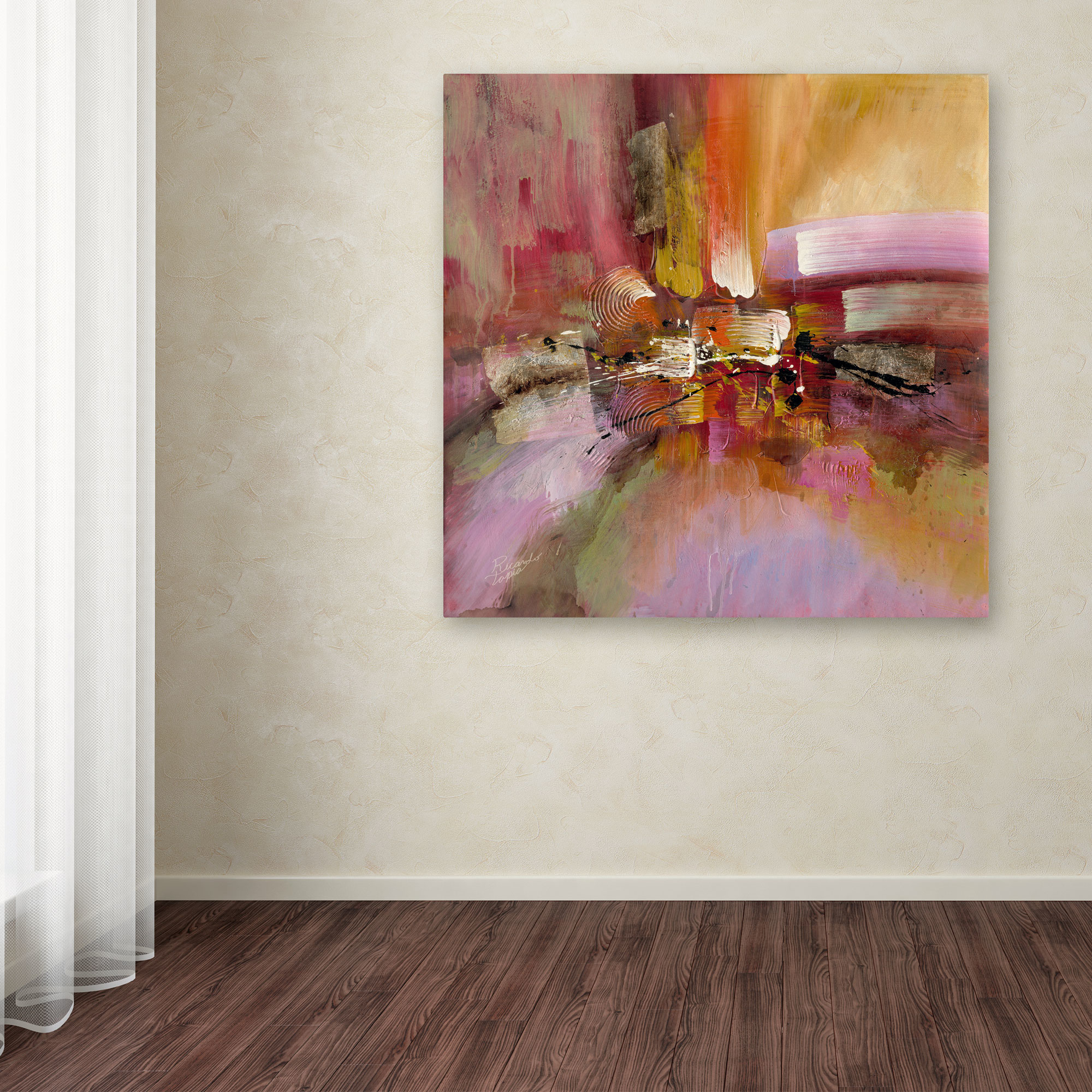 Trademark Fine Art "Soft Touch" Canvas Art by Ricardo Tapia