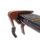 thumbnail image 5 of Cejilla de guitarra clásica plana de aleación para guitarra clásica, cuerda de nailon con 5 púas, color madera., 5 of 5