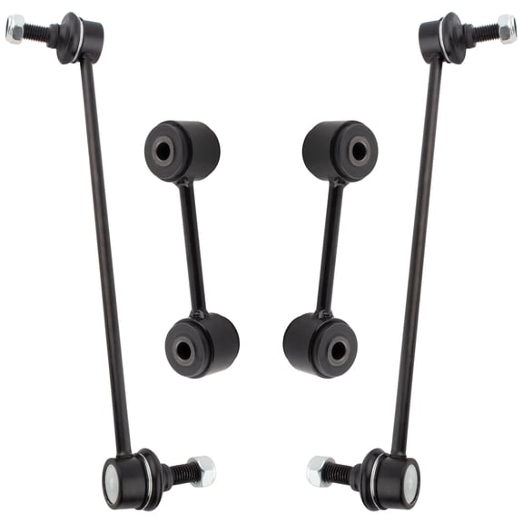BOXI (Set of 4) Front & Rear Sway Bar End Links Fit for Dodge Grand Caravan 1996-2007 for Chrysler Town & Country 1996-2007 Voyager 2000-2003 for Plymouth Grand Voyager 1996-2000 | Replace K7258 K7301