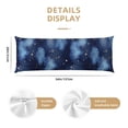 thumbnail image 2 of JUNZAN Body Pillow Cover Starry Sky Throw Pillow Covers Long Pillow Case Protector Decorative for Bedroom,Couch,Home Gifts 20"x54", 2 of 6