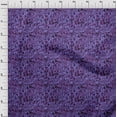 thumbnail image 4 of oneOone Georgette Viscose Purple Fabric Abstract Fabric For Sewing Printed Craft Fabric By The Yard 42 Inch Wide, 4 of 4