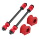 thumbnail image 1 of No.K7275/K80080 4pcs Conjunto de Enlaces de Barra Estabilizadora Frontales con Bujes para FORD Explorer 1998-2005, MAZDA B4000 1998-2010, MERCURY MOUNTAINEER 1998-2001, 1 of 7