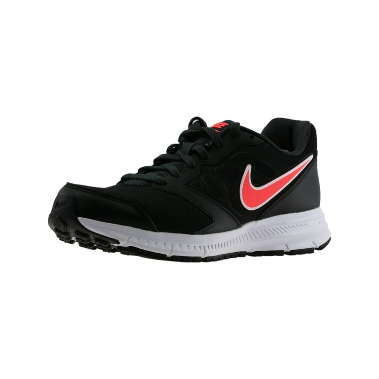 Nike Downshifter 6 Black/Hyper Punch/Anthracite Ankle-High Leather Running Shoe - 8.5M Walmart.com