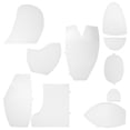 thumbnail image 2 of Miangastore 1 Set Handicraft Making Templates Memory Bear Making Templates Sewing Pattern Templates, 2 of 8