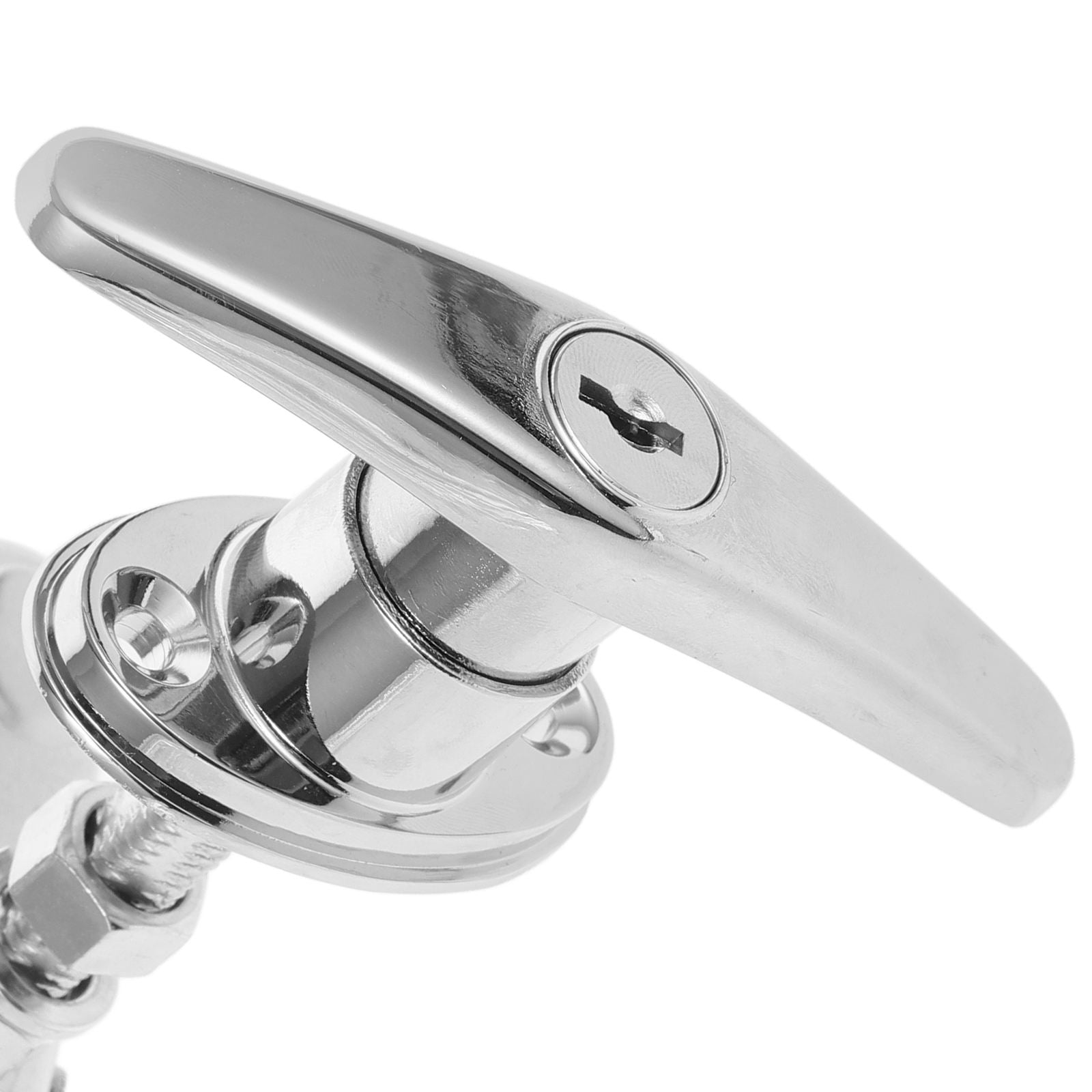 ELAYARD Zinc Alloy Cabinet Door Lock Set with Keys, Smooth Finish, Secure Home and Office Cabinet Locks