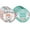 B, variant on KOYPTL 9 Inch Easter Round Rabbits Eggs Paper Plates,Disposable Heavy Duty Cartoon Bunny Patterns Tableware for Easter Holiday Decorations Home Party Supplies,Serve 20 Guests Boys Girls Toddlers
