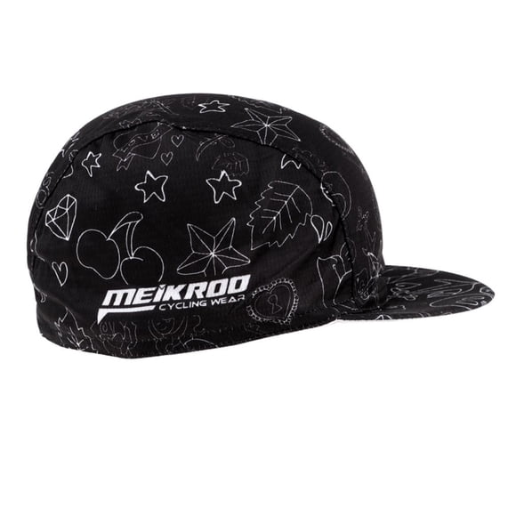 Gorra de ciclismo DYNWAVEMX transpirable Absorción de Humedad negro 54-58 cm