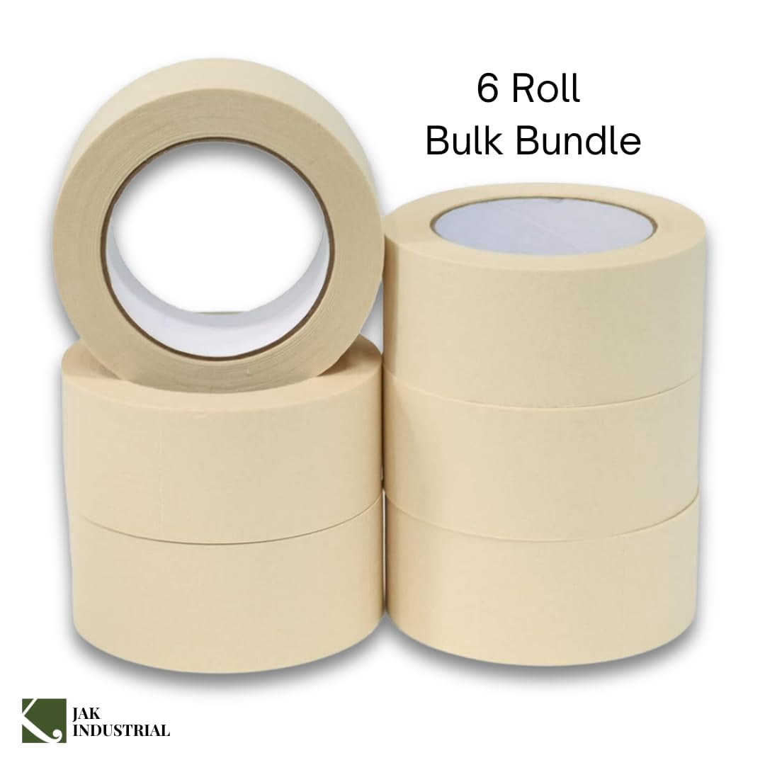 Rolls2 Inch Masking Tape for General Purpose/Painting60 Yards per roll White